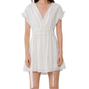 zara dress with bows